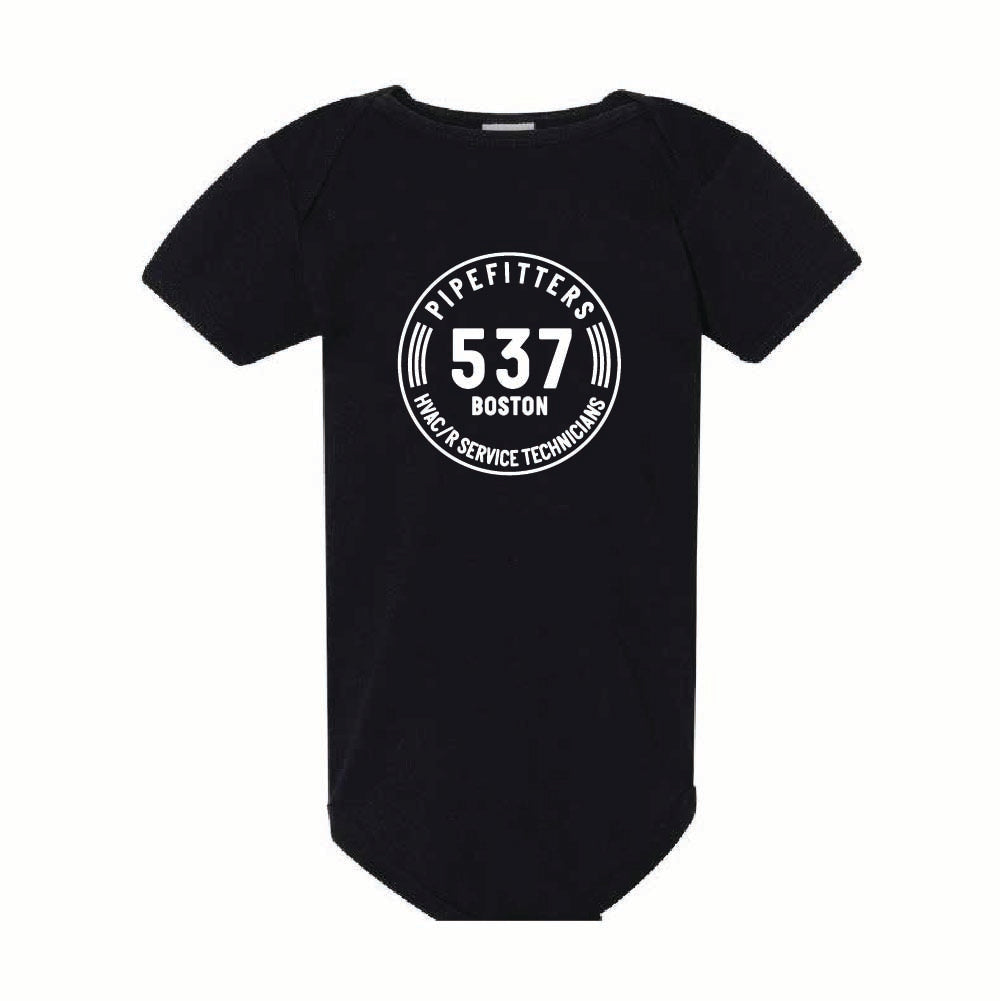 Pipefitters Local 537 Short Sleeve Onesie