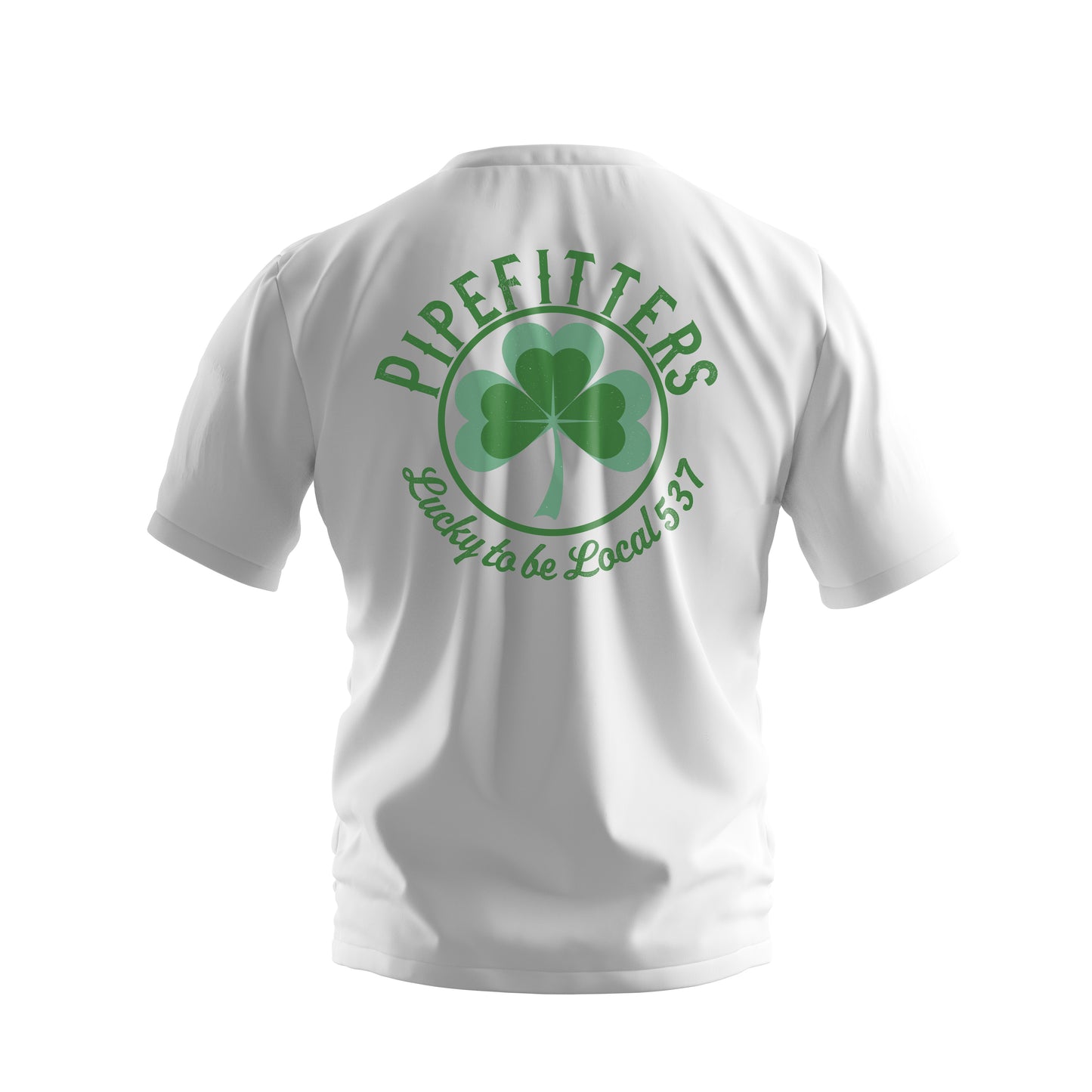 Lucky to be Local 537 Short-sleeved T-shirt