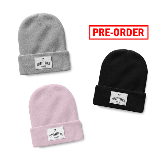 Beanies With Woven Tags (PRE-ORDER)