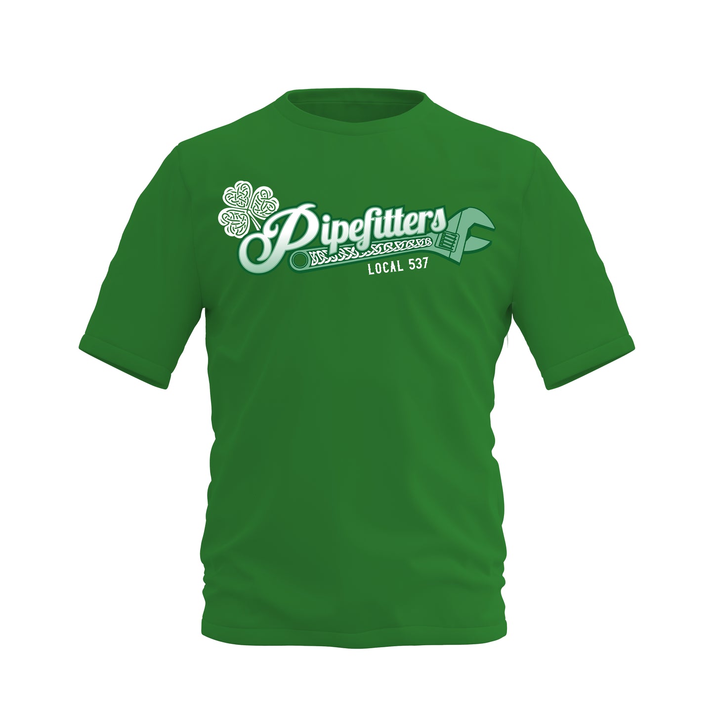 Pipefitters 537 Wrench Short-sleeved T-shirt